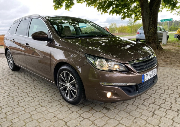 Peugeot 308 cena 29900 przebieg: 199000, rok produkcji 2014 z Nieszawa małe 121